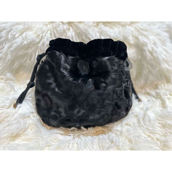 Authentic cowhide drawstring bag - Picture 1 of 7